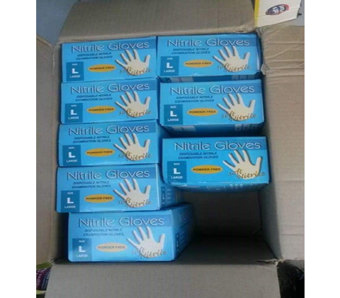 Powder Free Nitrile Gloves