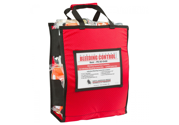 Public Access Bleeding Control 8-Pack - Vacuum Sealed